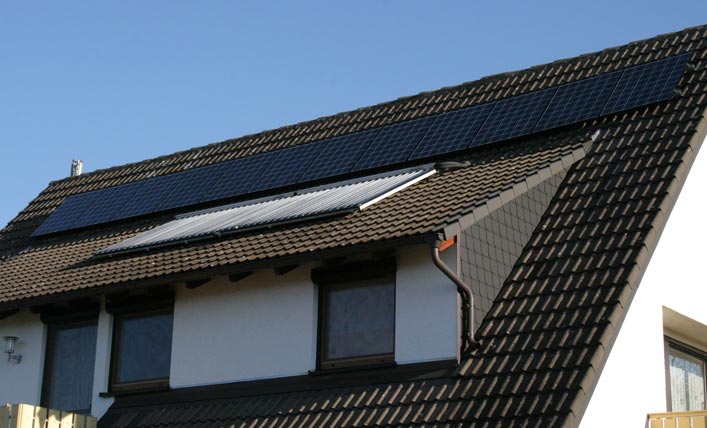 Bild der Fotovoltaikanlage