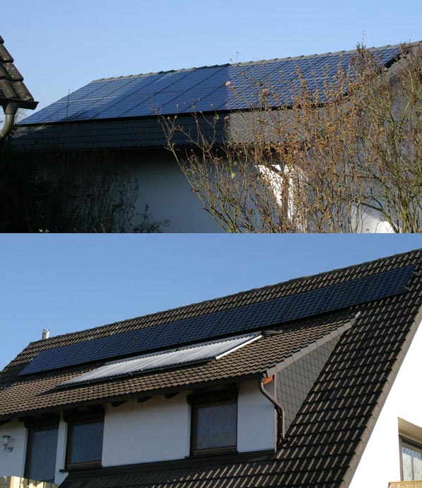 Bild der Fotovoltaikanlage